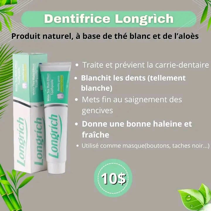 LA PÂTE DENTIFRICE