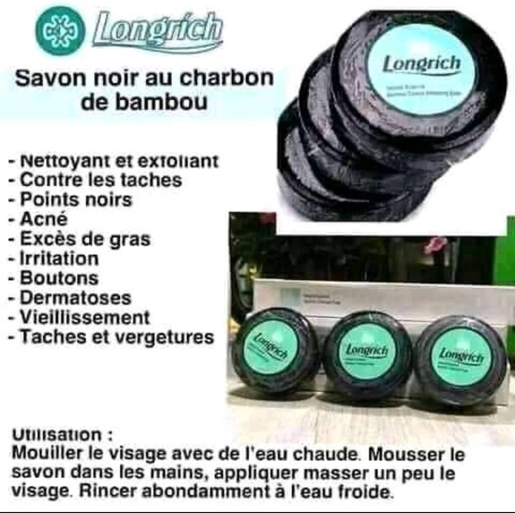 SAVON AU CHARBONDE BAMBOU
