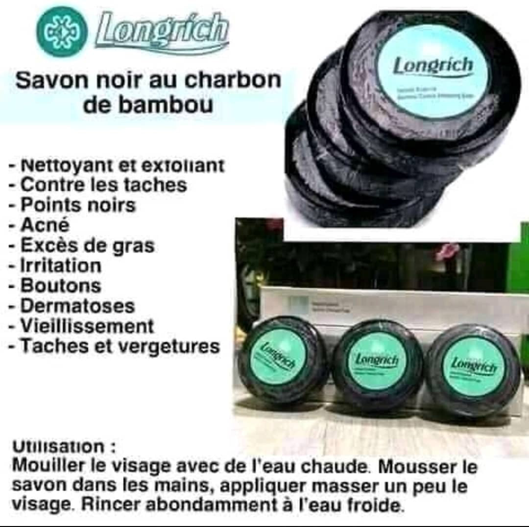 SAVON AU CHARBONDE BAMBOU