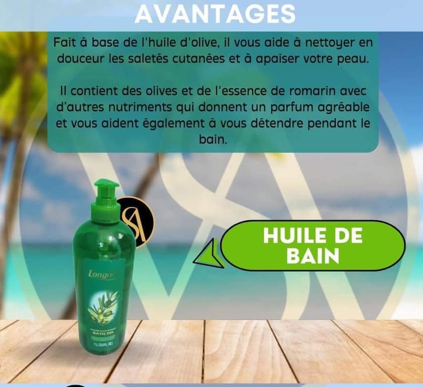HUILE DE BAIN