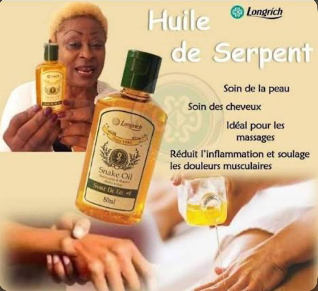 HUILE DE SERPENT